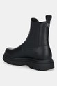 Παπούτσια Δερμάτινες μπότες τσέλσι Guess FERGIE FMFFER.LEA10.BLACK μαύρο