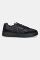 Guess sneakersy skórzane WIMOH FMFMOH.LEA12.BLACK czarny AW25