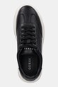 Tenisice Guess PLAZA crna FMFPLA.LEA12.BLACK