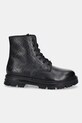 Δερμάτινες μπότες πεζοπορίας Guess GARDA FMFGAD.LEL10.BLACK μαύρο NC25