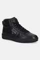 Αθλητικά Guess VENICE SNEAKER απομίμηση λείου δέρματος μαύρο FMFICE.ELE12.BLACK