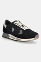 Αθλητικά U.S. Polo Assn. CLEEF006F συνθετικό μαύρο CLEEF006M.ENH1
