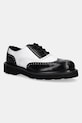 Δερμάτινα κλειστά παπούτσια Kenzo Ukio Brogue λείο δέρμα λευκό FF65DB114L52.01
