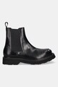 Kožené topánky chelsea Kenzo Smile Lace Up Boots FF65BT112L52.99 čierna AW25