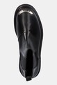Kožené topánky chelsea Kenzo Smile Lace Up Boots čierna FF65BT112L52.99
