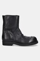 MM6 Maison Margiela buty skórzane SH3WU0015.P7431.T8013 czarny AW25