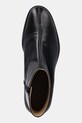 Obuwie MM6 Maison Margiela trzewiki skórzane SH1WU0011.P5000.T8013 czarny