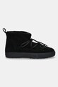 Inuikii cizme de zăpadă din piele întoarsă Classic Low 2001.001.0021.000 negru AW25