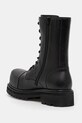 Obuwie VETEMENTS workery skórzane Stomp Combat Boot UH76BT800B czarny