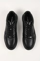 Karl Lagerfeld sneakersy skórzane KOURTNEY czarny KL53019.00X