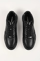 Karl Lagerfeld sneakersy skórzane KOURTNEY czarny KL53019.00X
