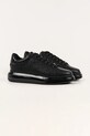 Karl Lagerfeld sneakersy nubukowe dziecięce KAPRI KUSHION KL52643A.00X czarny AW25