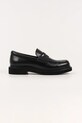 Karl Lagerfeld półbuty skórzane KINGSTON eleganckie czarny KL12213.000