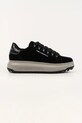 Karl Lagerfeld sneakersy nubukowe KAPRI LUG pozostałe czarny KL57545.507