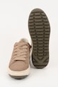 Karl Lagerfeld sneakersy skórzane KAPRI LUG KL57545.2TN beżowy