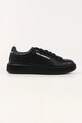 Karl Lagerfeld sneakersy skórzane KAPRIKA pozostałe czarny KL24220.00X