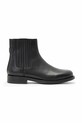 AllSaints sztyblety skórzane BLOOM CHELSEA nieocieplane czarny M030FD