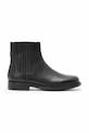 AllSaints ghete chelsea de piele BLOOM CHELSEA elegant negru M030FD