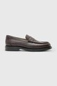 Δερμάτινα μοκασίνια AllSaints BLOOM LOAFER λείο δέρμα μπορντό M021FC.OXR