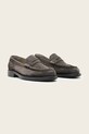 Δερμάτινα μοκασίνια AllSaints BLOOM SUEDE LOAFER M022FC.WGR γκρί AW25