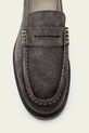 Δερμάτινα μοκασίνια AllSaints BLOOM SUEDE LOAFER M022FC.WGR γκρί