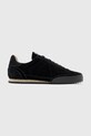 Σουέτ αθλητικά παπούτσια AllSaints HARRI LOW TOP άλλο μαύρο M017FD