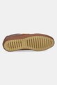 AllSaints sneakersy skórzane JAIMEE LOW TOP M052FB.BRN brązowy