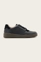 AllSaints sneakersy skórzane REGAN LOW TOP pozostałe czarny M053FB.BLK