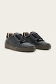 Δερμάτινα αθλητικά παπούτσια AllSaints REGAN LOW TOP M053FB.BLK μαύρο AW25