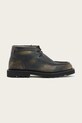 AllSaints scarpe in pelle SKIFF BOOT casual nero M069FC