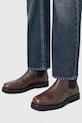 AllSaints ghete chelsea de piele SKIFF CHELSEA BOOT M025FD.CHT
