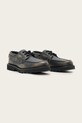 Δερμάτινα κλειστά παπούτσια AllSaints SKIFF SHOE M013FC μαύρο AW25