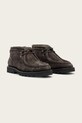AllSaints półbuty zamszowe SKIFF SUEDE BOOT M015FC.WRG szary AW25