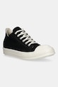 Rick Owens DRKSHDW tenisówki Low Sneaks tekstylny czarny DU02E7802.DO