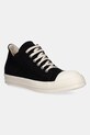 Rick Owens DRKSHDW tenisówki Low Sneaks tekstylny czarny DU02E7802.BMO