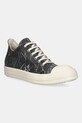 Rick Owens DRKSHDW tenisówki Low Sneaks tekstylny czarny DU02E7802.DWF