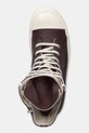 Rick Owens DRKSHDW trampki Sneaks bordowy DU02E7800.DSW