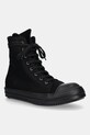 Rick Owens DRKSHDW trampki Sneaks tekstylny czarny DU02E7800.DO