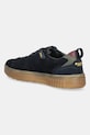 Obuwie Jeep sneakersy zamszowe ROCKS SUEDE JM52090A granatowy