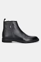 BOSS buty skórzane Calev 50552525.001 czarny AW25