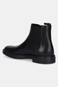 Încălțăminte BOSS ghete chelsea de piele 50552527 50552527.001 negru