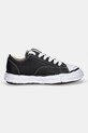 Maison MIHARA YASUHIRO leather plimsolls PETERSON 23 A15FW723 black AW25