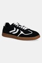 Σουέτ αθλητικά παπούτσια Steve Madden Carson δέρμα σαμουά μαύρο 12000850.015