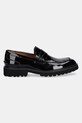 Steve Madden mokasyny skórzane Maisonn 12000756.017 czarny AW25