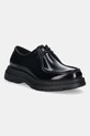 Δερμάτινα κλειστά παπούτσια Steve Madden Reice casual μαύρο 12000760.017