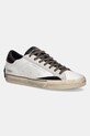 Crime London sneakersy skórzane DISTRESSED 2.0 skóra zamszowa biały 11075AA8