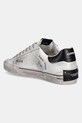 Obuwie Crime London sneakersy skórzane DISTRESSED DECONSTRUCTED 11033AA8 biały