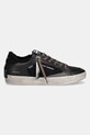 Crime London sneakersy skórzane SK8 DELUXE 11111AA8 czarny AW25