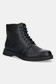 Kožne cipele HUGO Lenner casual crna 50552559.001