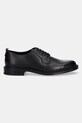 HUGO półbuty skórzane Lysander 50552580.001 czarny AW25